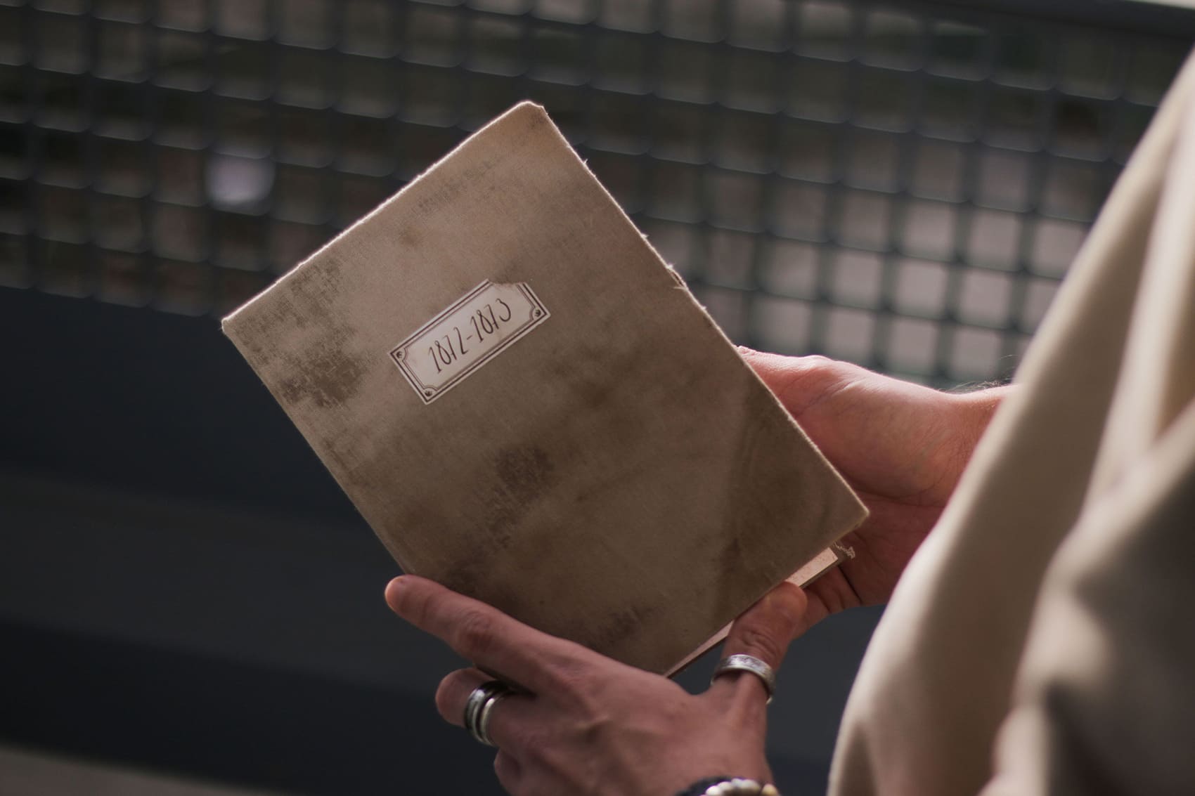 Carnet ancien pour city game - mise en page et design narratif