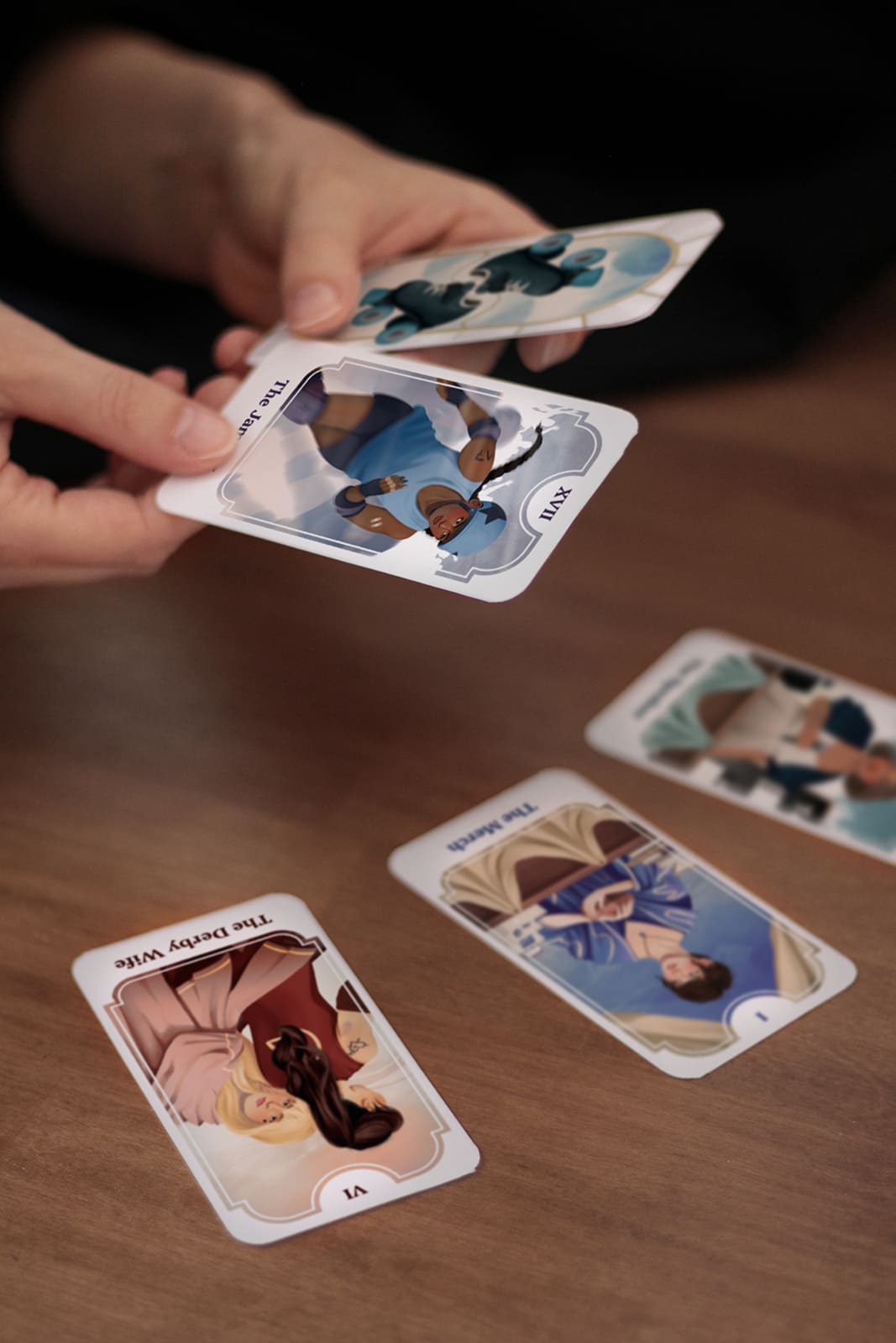 jeu de carte pour oracle divinatoire - illustrations